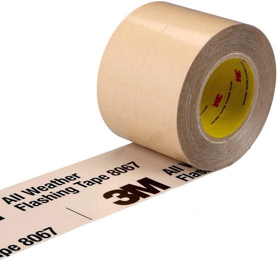 3M All Weather Flashing Tape 8067 Tan, 3 in x 75 ft Slit Liner (1 roll)