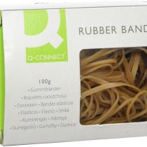Q Connect Assorted Rubber Bands, 100 g