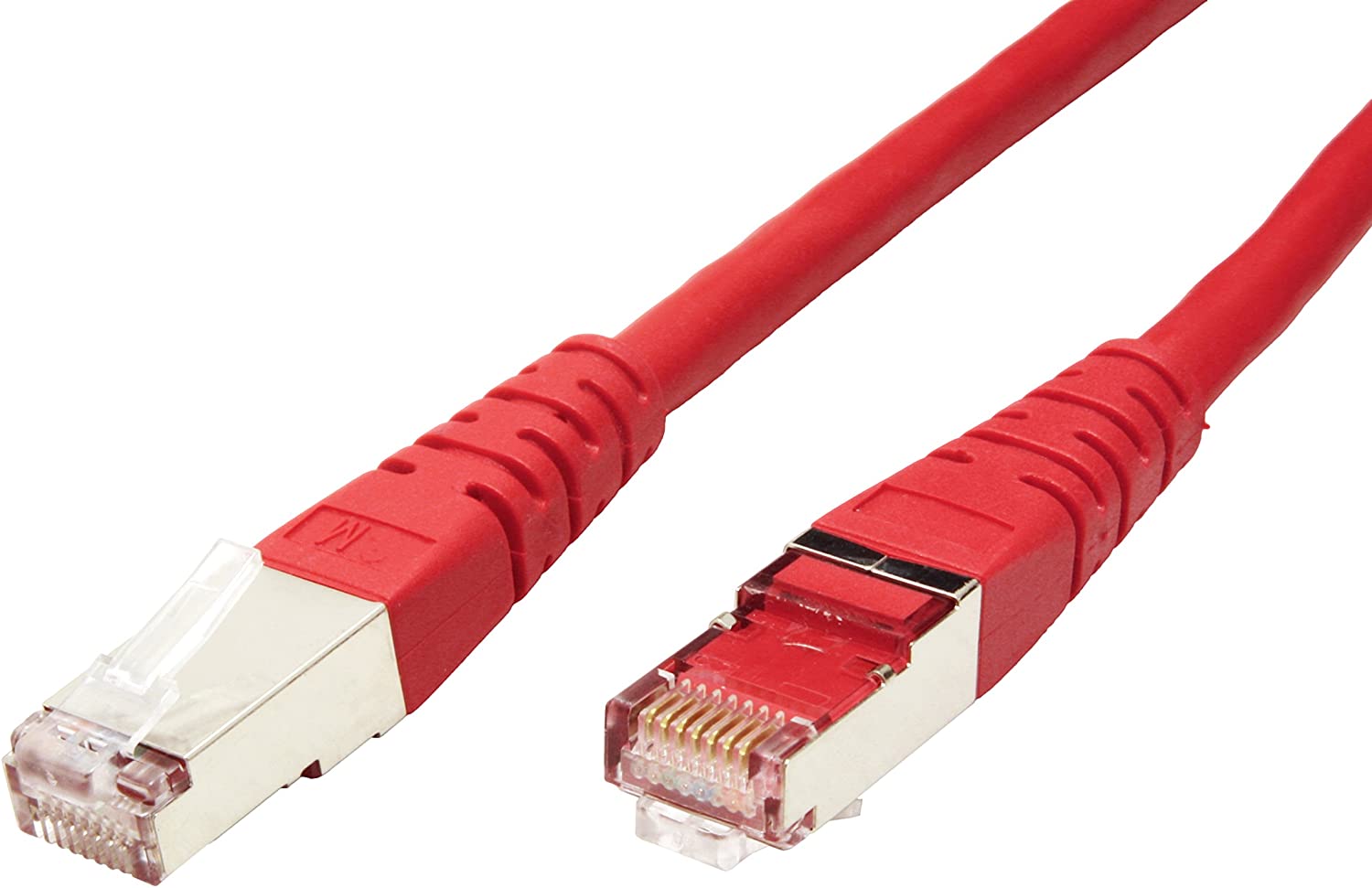 Roline 21150824 1.5 m S/FTP Cat 6 Ethernet Network LAN Cable with RJ45 Connector - Red - Image 2
