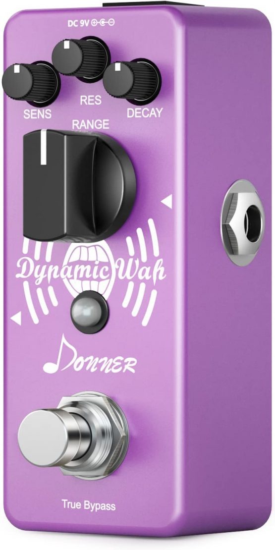 Donner Mini Auto Wah Pedal Dynamic Wah Guitar Effect Pedal - Image 4