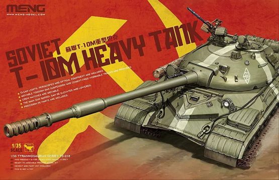 MENG "Model 1:35 Soviet T-10M Heavy Tank Kit (Multi-Colour)
