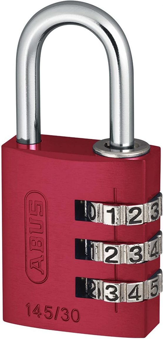 ABUS AB145/30 Rojo Padlock, Red, 30 - Image 2