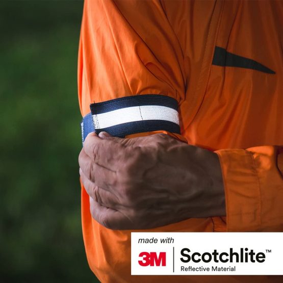 Salzmann 3M Reflective Elastic Arm/Leg Bands | Made with 3M Scotchlite | Set of 2 - Image 2