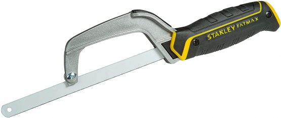 Stanley 0-15-211 Junior Mini-Hacksaw, Black/Silver, 254 mm