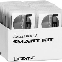 Lezyne Smart Kit Screen 6 SCHLAUCHFLICKEN, 1 Anrauher 1 Reifenflicken Tool Sets, Clear, Set of 34