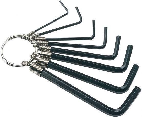 Draper Redline 68002 Metric Hexagon Key Set (8-Piece)