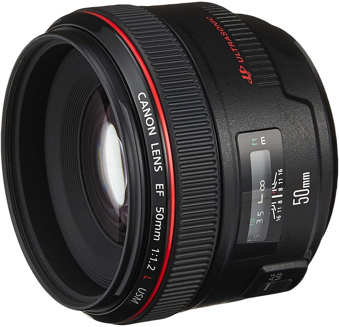 Canon EF 50 mm f/1.2L USM Lens, Black, EF 50mm f/1.2L USM