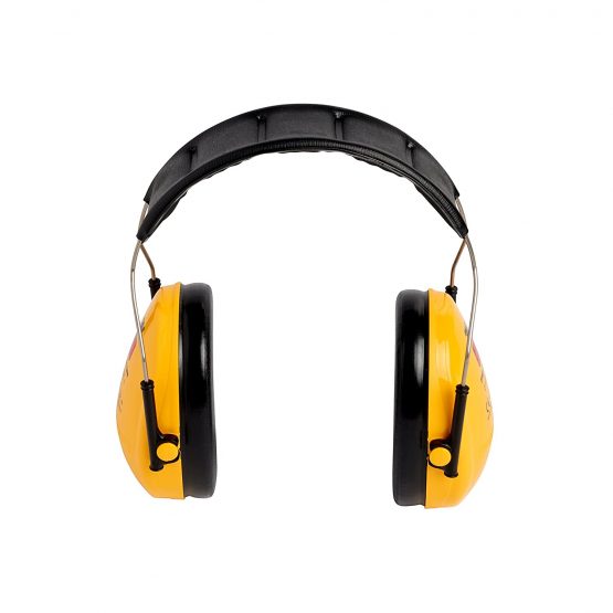 3M PELTOR Optime I Earmuffs, 27 dB, Yellow, Headband, H510A-401-GU - Image 3
