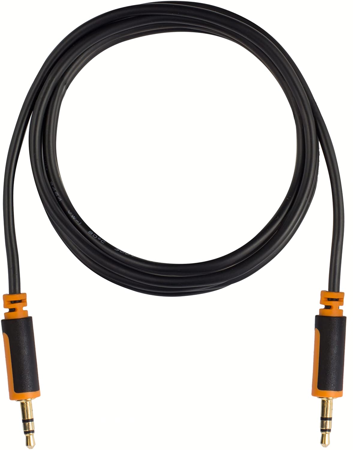 mumbi Audio Jack Cable/3.5 mm Jack to 3.5 mm 24 K Gold Plated 50 cm, 0.50m - Image 4