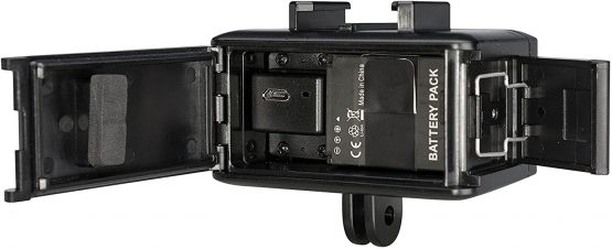 Bresser 8785201 Action Camera LED Light with Three Different Light Levels (High/Low/SOS), up to 30 m Waterproof Housing for Diving and able Battery, Black - Image 3