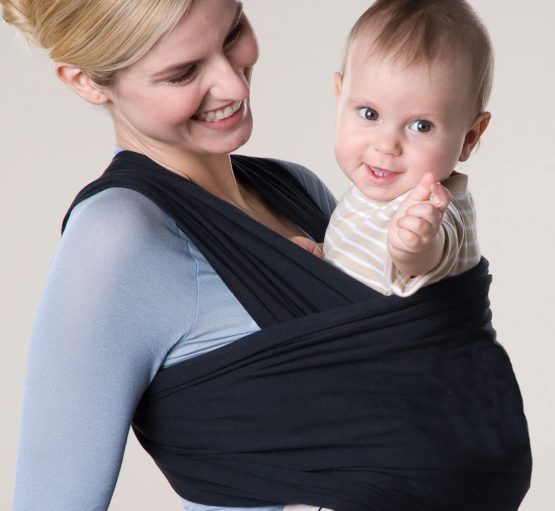 Amazonas 510cm Jersey Sling Baby Carrier (Black),Green,AZ-5060220 - Image 2