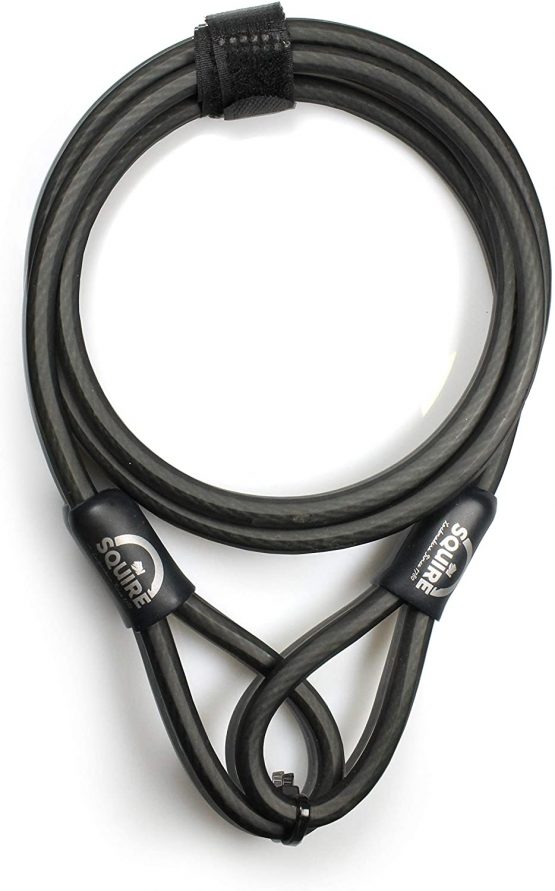 Henry Squire Looped Extender Security Cable, 1800 mm Length x 8 mm Diameter