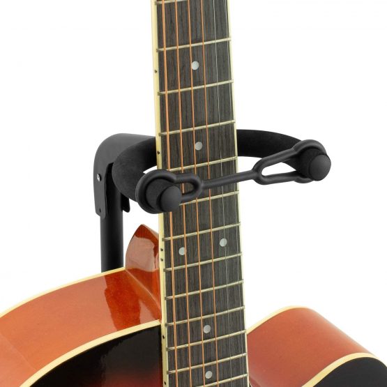 Tiger GST14-BK Universal Guitar Stand in Black - Folding Guitar Stand – for Acoustic Guitar, Classical Guitar, Electric Guitar, Bass Guitar - Image 3