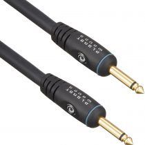 D'Addario Speaker Cable - Gold Plated Plugs for Optimal Signal Flow - Shielded for Noise Reduction - 1/4 Inch Male to 1/4 Inch Male - Custom Series - 5 Feet/1.52 Meters - Straight Ends - 1 Pack