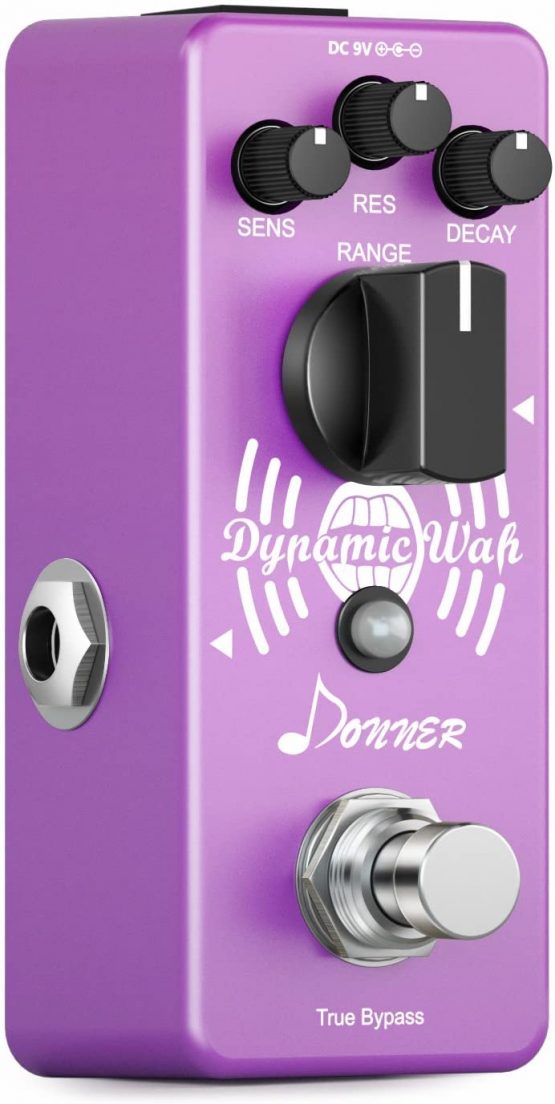 Donner Mini Auto Wah Pedal Dynamic Wah Guitar Effect Pedal - Image 2