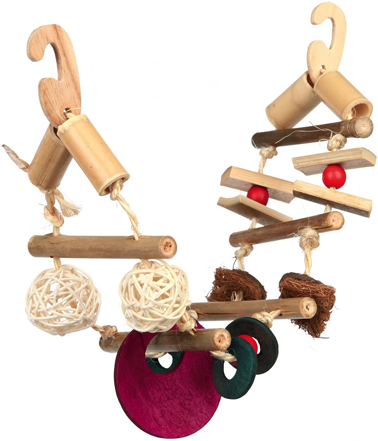 Trixie Bamboo Suspension Bridge, 45 cm