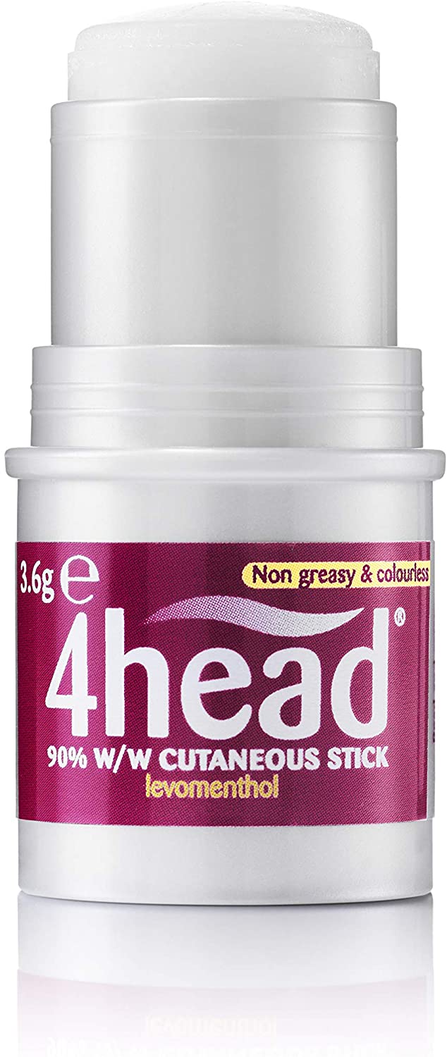 4 Head Levomenthol Stick for Headache Relief 3.6 g, Clear, 3.6 g (Pack of 1) - Image 3