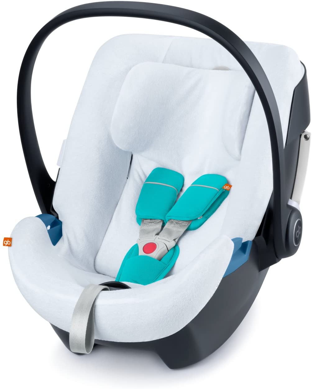 gb Gold Summer Cover, for gb Gold Artio Infant Car Seat, White