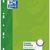 Oxford Scolaire A4 Double Sheets Large Squares 400 Pages White