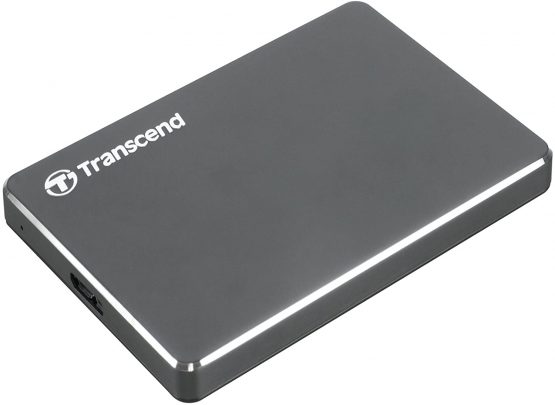 Transcend 2 TB USB 3.1 Gen 1 Portable Hard Drive - StoreJet TS1TSJ25C3N
