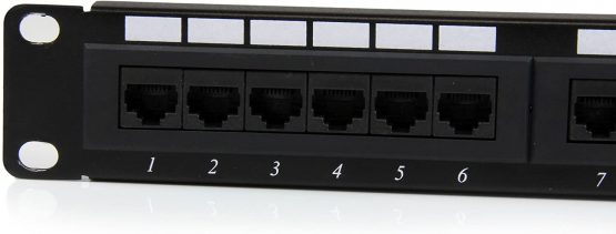 StarTech 24 Port 1U Rackmount Cat 6 110 Patch Panel - 24 port Network Patch Panel - RJ45 Ethernet 110 type Rack Mount Patch Panel 1U (C6PANEL24) - Image 2