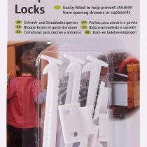 Clippasafe CL710 Cupboard Lock (6-Pack)