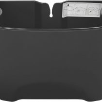 Rubbermaid Commercial Products 1900697 30 Litre Front Step Step-On Stainless Steel Wastebasket Rigid Liner