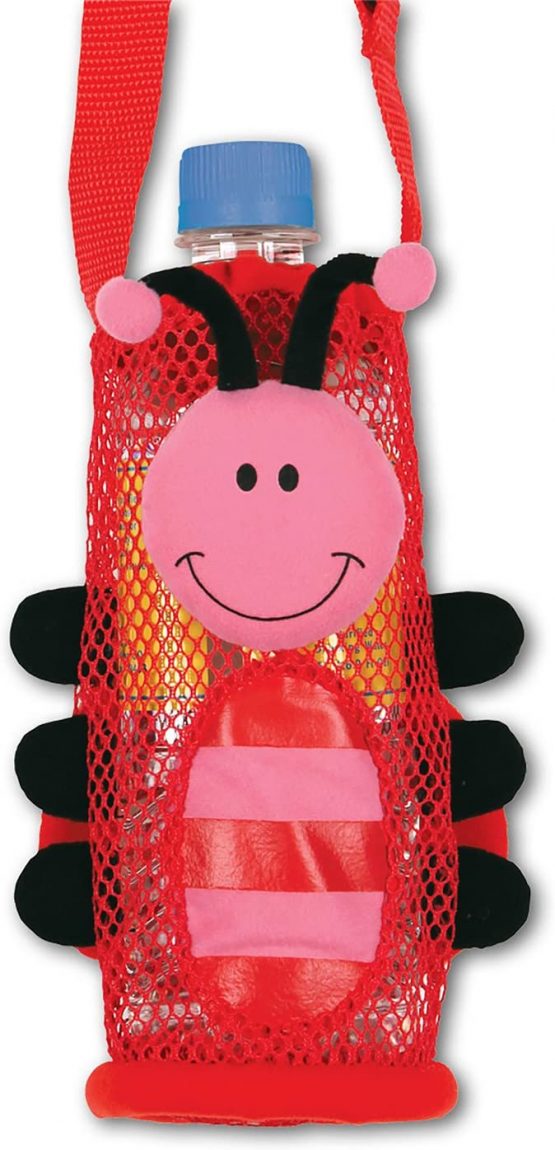 Stephen Joseph SJ670160 Children's Ladybug Bottle Holder, Polyester, Red