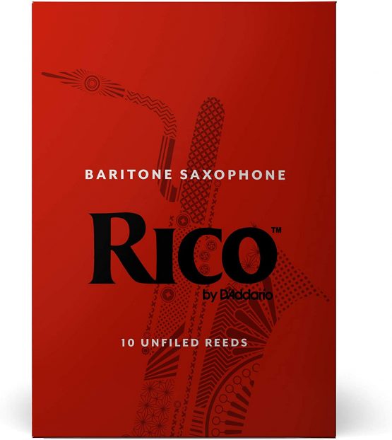 Rico 2.0 Strength Reeds for Baritone Sax (Pack of 10) - Image 2