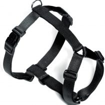 Black H Hardwearing Harness for dogs