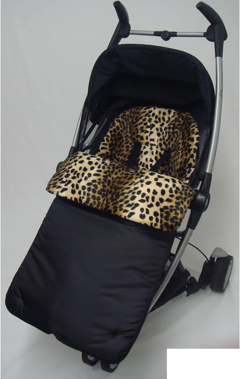 Animal Print Footmuff/Cosy Toes Compatible with Pushchair Lepoard