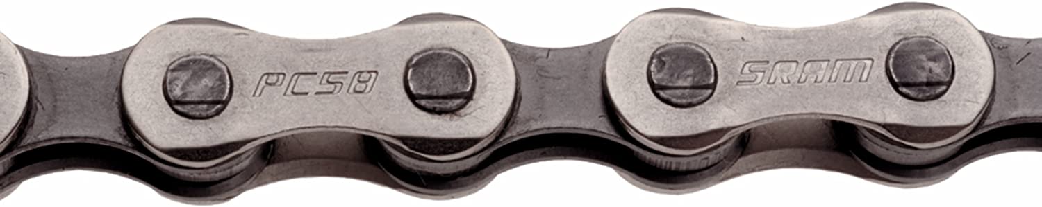 SRAM Sram 139108 PC870 7/8spd Chain Silver/Grey