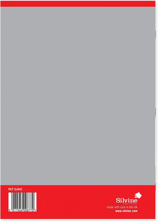 Silvine A4 Book Keeping Cash, 32 Pages Printed 'Treble Cash' - Ref SJA4C - Image 2