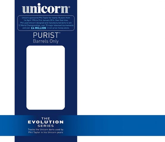 Unicorn Purist Evolution Series 97% Tungsten - Phase 6 Soft Tip, 18G - Image 2