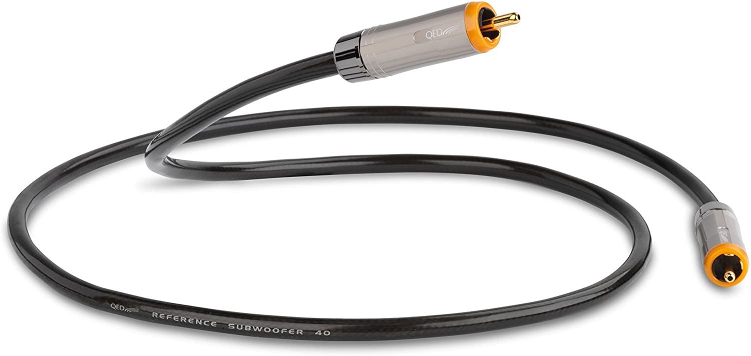 QED QE3234 Reference Subwoofer-40 Cable, 10m Black