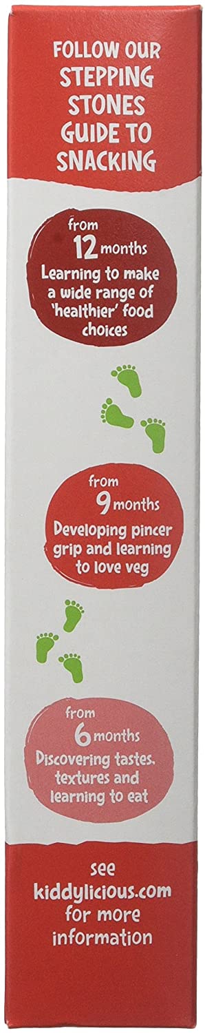 Kiddylicious Strawberry Fruity Bakes, Delicious Snacks for Kids with Real Fruit Centre, Suitable for 18+ Months - Image 3