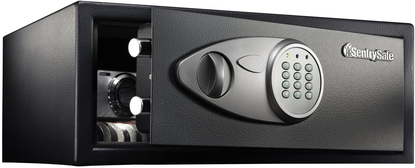 Sentry Safe X075 Electronic Lock Laptop safe with Access for Power Cord, Not_applicable, not_applicable