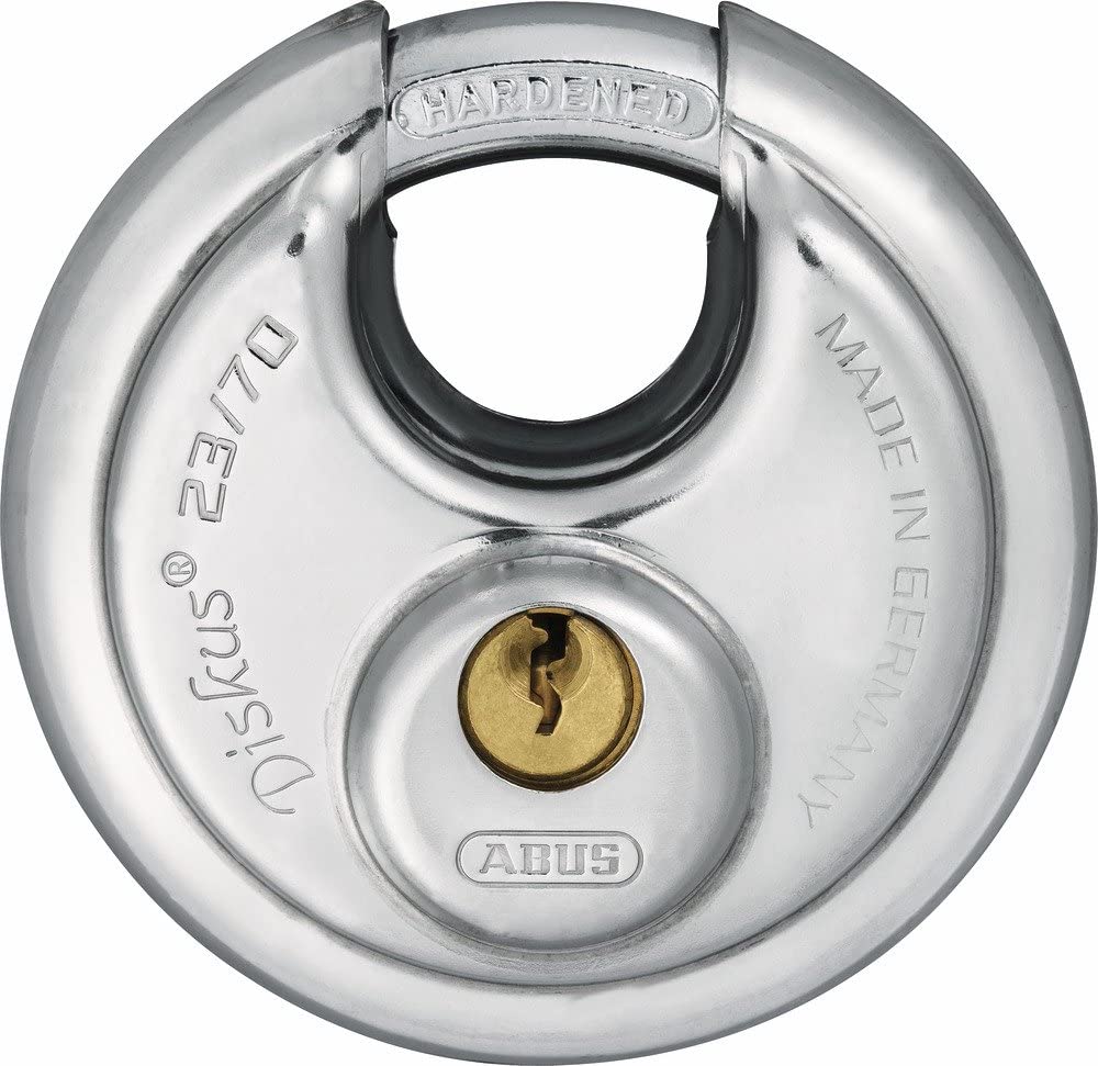 ABUS Mechanical ABU2370C ABUS Padlocks, Silver Colours, 70 mm