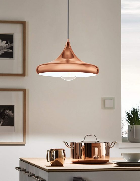Eglo 94742 CORETTO 2 Pendant Light in Copper - Image 3