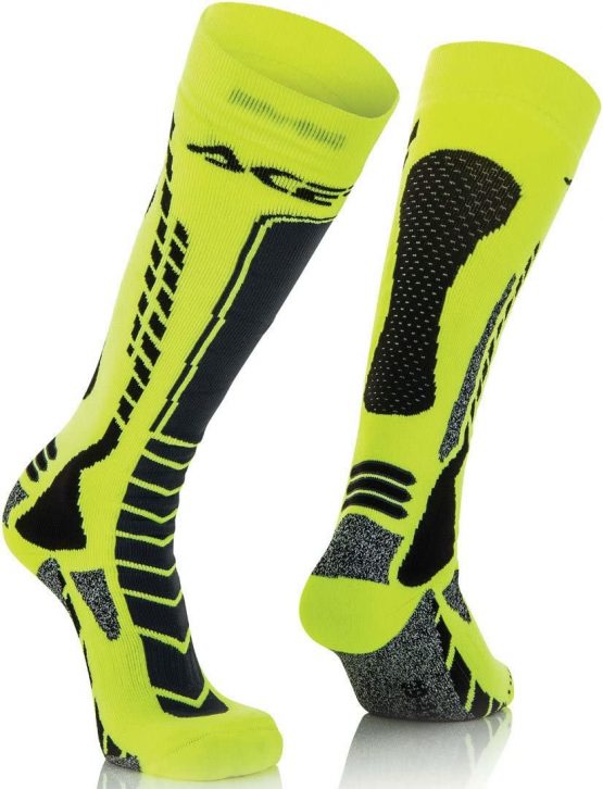 Moto Cross/Off Road Acerbis MX Pro Socks L-XL Black-Yellow