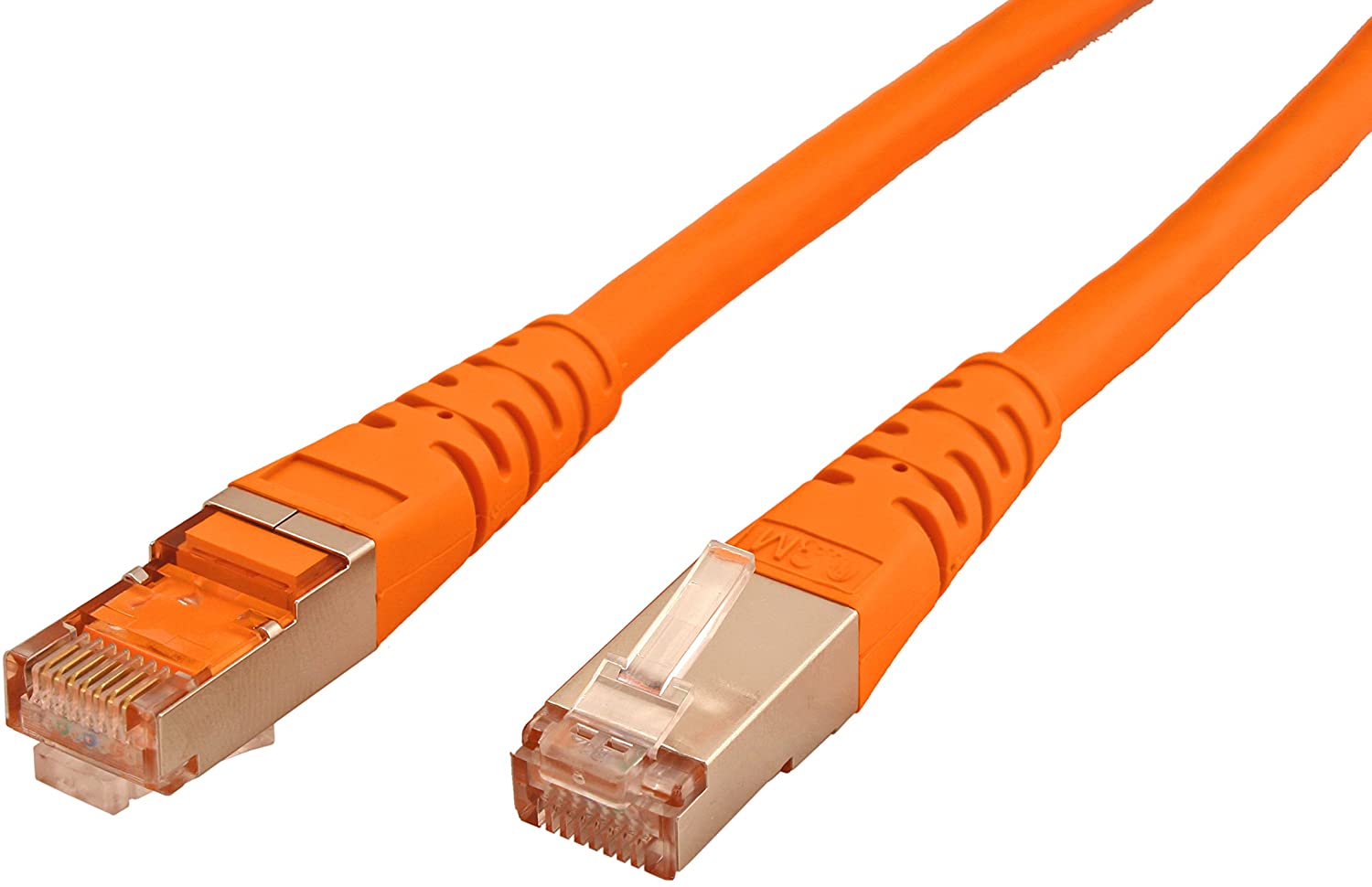 Roline 21151367 5 m S/FTP Cat 6 Ethernet Network LAN Cable with RJ45 Connector - Orange - Image 2