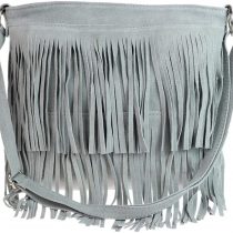 Girly Handbags Genuine Suede Fringe Shoulder Bag Crossbody Slouch Elegant Designer Womens Fashion