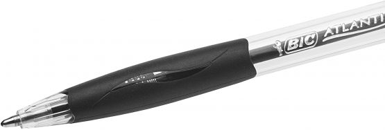 BIC Atlantis medium point ballpen with black ink - Image 2