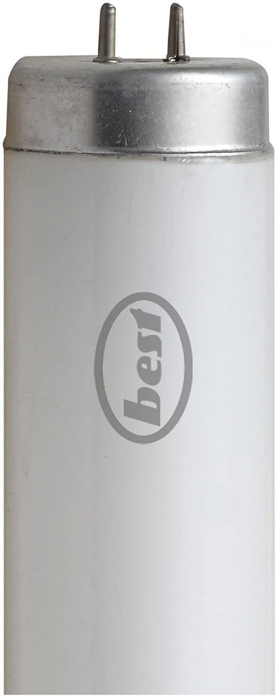 Merriway BH02405 600 mm Fluorescent Tube, 20 W T12 2-Pin