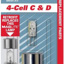 Maglite LMSA401 Xenon Replacement Bulb for 4C- and D-Cell Torches