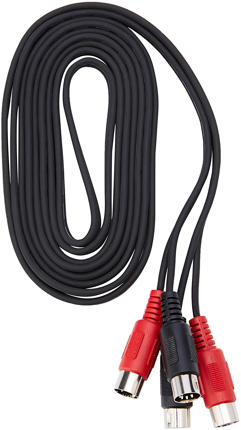 HosaTech MID-203 3m Dual 5 Pin DIN to Same Dual MIDI Cable, Copper, 3 meters - Image 2