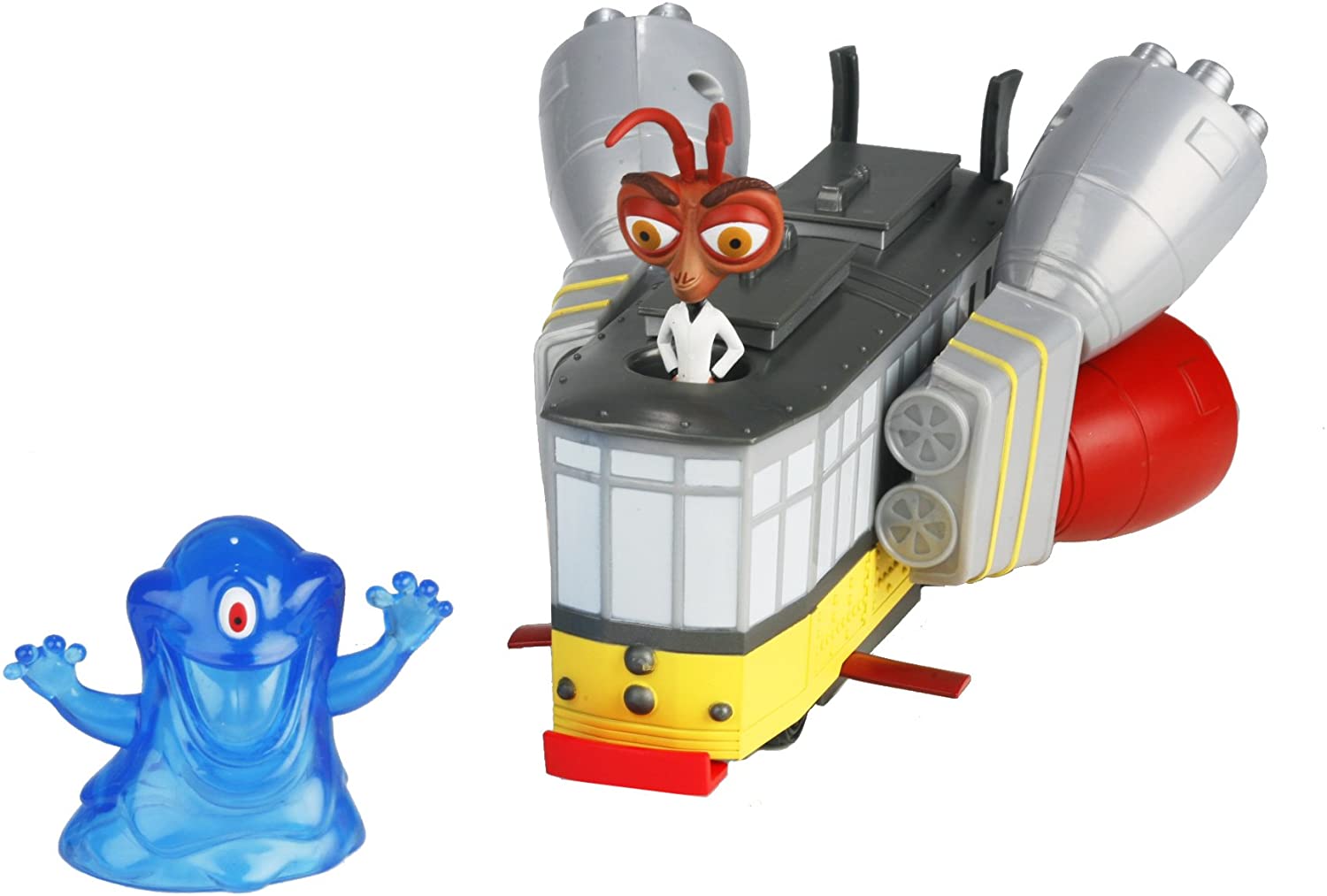 Vivid Imaginations Monsters vs Aliens Mini Figure Play Set Dr Cockroach, PhD's Trolley