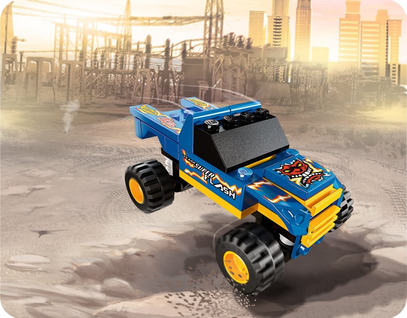 LEGO®Tiny Turbos 8303 : Demon Destroyer, Assorted - Image 4