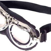 Forum Novelties BA1707 Goggles, Men, Black,Silver, One Size