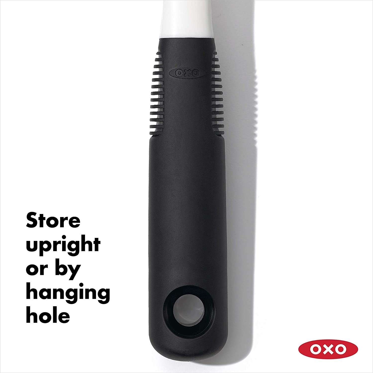 OXO Good Grips Dish Brush with Built-in Scraper, Safe for Non-Stick Cookware, Comfortable Non-Slip Handle - Image 4